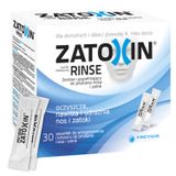Zatoxin Rinse, zestaw uzupełniający do płukania nosa i zatok dla dorosłych i dzieci powyżej 4 roku, 3,2 g x 30 saszetek - miniaturka zdjęcia produktu