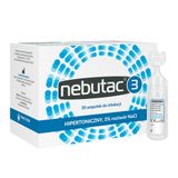 Nebutac 3, hipertoniczny roztwór do inhalacji 3% NaCl, 4 ml x 30 ampułek USZKODZONE OPAKOWANIE - miniaturka zdjęcia produktu