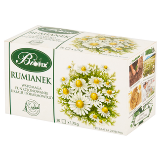 Bi Fix Rumianek, herbatka ziołowa, 1,75 g x 20 saszetek USZKODZONE OPAKOWANIE - zdjęcie produktu