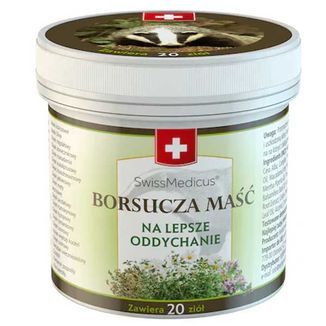 SwissMedicus Borsucza Maść, 125 ml - zdjęcie produktu