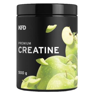 KFD Premium Creatine, smak zielonego jabłka, 500 g - zdjęcie produktu