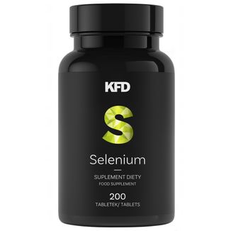 KFD Selenium, selen 200 µg, 200 tabletek - zdjęcie produktu