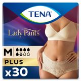 Tena Lady Pants Creme, majtki chłonne, rozmiar M, 75-105 cm, Plus, 30 sztuk - miniaturka zdjęcia produktu