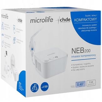 Microlife NEB 200, inhalator kompresorowy, kompaktowy - 4 Microlife NEB 200, inhalator kompresorowy, kompaktowy - 4 - zdjęcie produktu