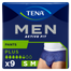 Tena Men Active Fit Pants, majtki chłonne, rozmiar S/M, 75-105 cm, Plus, 9 sztuk - miniaturka  zdjęcia produktu