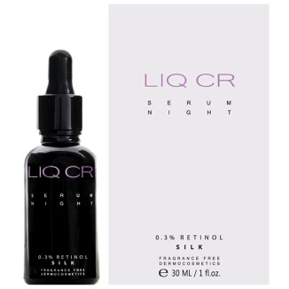 Liqpharm Liq CR Serum Night, 0,3% Retinol Silk, koncentrat intensywnie korygujący, 30 ml - zdjęcie produktu