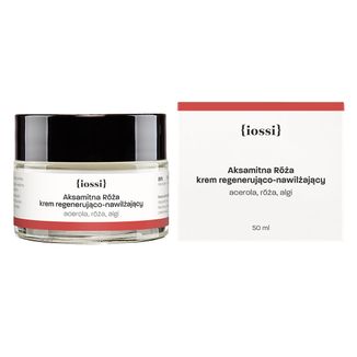 Iossi Aksamitna Róża, krem regenerująco-nawilżający, acerola, róza i algi, 50 ml - zdjęcie produktu