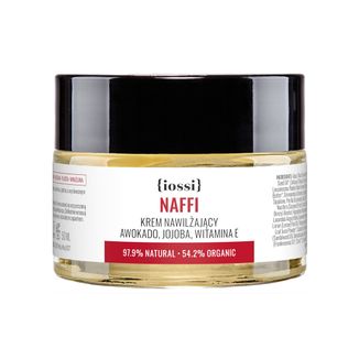 Iossi Naffi, krem nawilżający, awokado i jojoba, witamina E, 50 ml - zdjęcie produktu