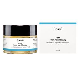 Iossi Naffi, krem nawilżający, awokado i jojoba, witamina E, 50 ml - zdjęcie produktu