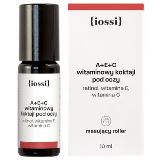Iossi, witaminowy koktajl pod oczy z retinolem i witaminami E i C na noc, 10 ml - zdjęcie produktu