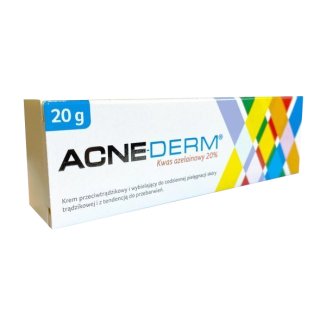Acne-Derm, krem przeciwtrądzikowy, kwas azelainowy 20%, 20 g - zdjęcie produktu