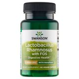 Swanson Lactobacillus Rhamnosus with FOS, 60 kapsułek wegetariańskich - miniaturka zdjęcia produktu