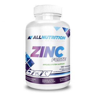 Allnutrition Zinc Forte, cynk 25 µg, 120 tabletek - 2 Allnutrition Zinc Forte, cynk 25 µg, 120 tabletek - 2 - zdjęcie produktu