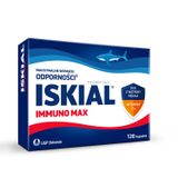 Iskial Max, dla dzieci powyżej 6 lat i dorosłych, 120 kapsułek USZKODZONE OPAKOWANIE - miniaturka zdjęcia produktu