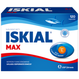 Iskial Max, dla dzieci powyżej 6 lat i dorosłych, 120 kapsułek - miniaturka zdjęcia produktu