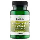 Swanson Ashwagandha Extract, 60 kapsułek - miniaturka zdjęcia produktu