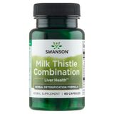 Swanson Milk Thistle Combination, 60 kapsułek - miniaturka zdjęcia produktu