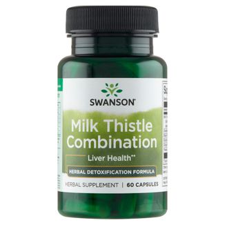 Swanson Milk Thistle Combination, 60 kapsułek - zdjęcie produktu