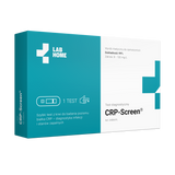 LabHome CRP-Screen, test z krwi do badania poziomu białka CRP, diagnostyka infekcji i stanów zapalnych, 1 sztuka - miniaturka zdjęcia produktu