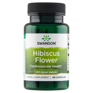Swanson Hibiscus Flower, ketmia szczawiowa, 60 kapsułek - zdjęcie produktu