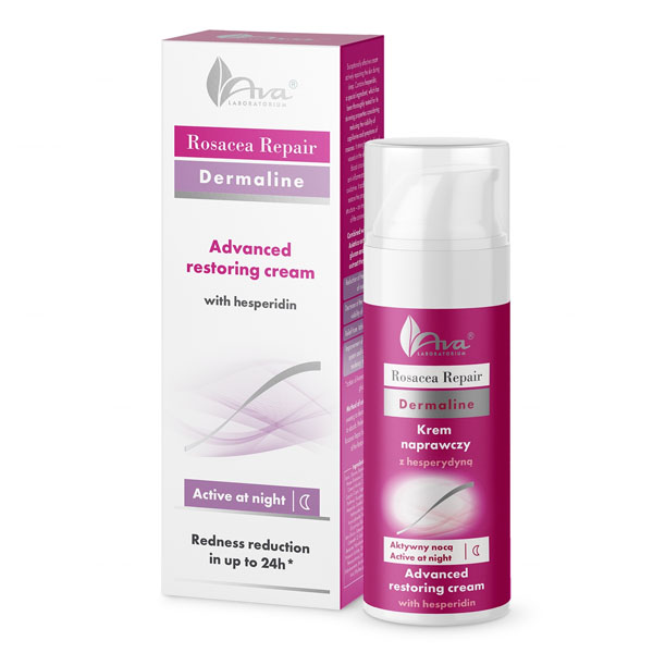 Nieznana AVA Rosacea Repair, krem naprawczy z hesperydyną na noc, 50 ml