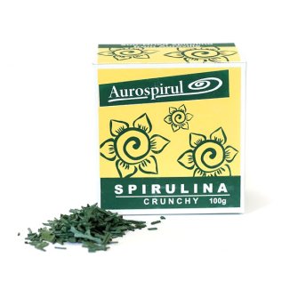 Aurospirul, Spirulina crunchy, Proszek, 100 g - zdjęcie produktu