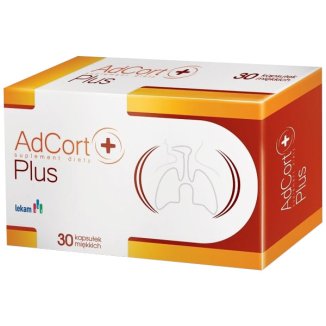 AdCort Plus, 30 kapsułek miękkich - zdjęcie produktu