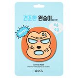 Skin79 Animal Mask Dry Monkey, silnie nawilżająca maska do twarzy w płacie, 23 g - miniaturka zdjęcia produktu