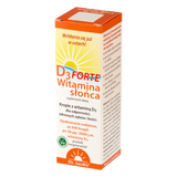 Dr Jacob's D3 Forte Witamina Słońca, krople, 20 ml USZKODZONE OPAKOWANIE - miniaturka zdjęcia produktu