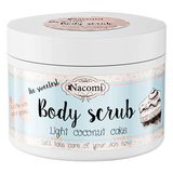 Nacomi, peeling cukrowy do ciała, lekki kokosowy tort, 200 g - miniaturka zdjęcia produktu