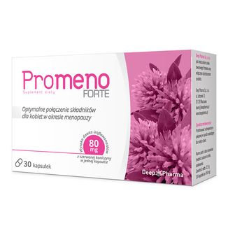 Deep Pharma Promeno Forte, 30 kapsułek USZKODZONE OPAKOWANIE - zdjęcie produktu