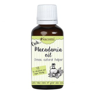 Nacomi, olej macadamia, 30 ml - zdjęcie produktu