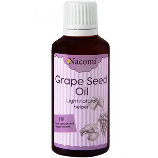 Nacomi, olej z pestek winogron, 50 ml - zdjęcie produktu