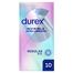 Durex Invisible, prezerwatywy dodatkowo nawilżane, supercienkie, 10 sztuk - miniaturka  zdjęcia produktu