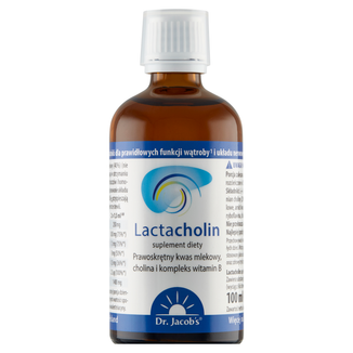 Dr. Jacob's  Lactacholin, krople, 100 ml - zdjęcie produktu