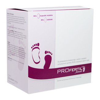 Profertil female, preparat dla kobiet, 84 tabletki + 84 kapsułki - zdjęcie produktu