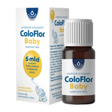 ColoFlor Baby, krople doustne dla niemowląt i dzieci od urodzenia, 5 ml - miniaturka zdjęcia produktu