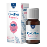 ColoFlor Cesario, krople doustne dla niemowląt od urodzenia, po cesarskim cięciu, 5 ml - miniaturka zdjęcia produktu