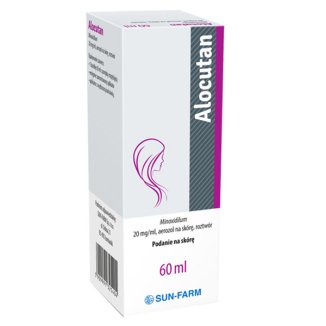 Alocutan 20 mg/ ml, aerozol na skórę, 60 ml - zdjęcie produktu