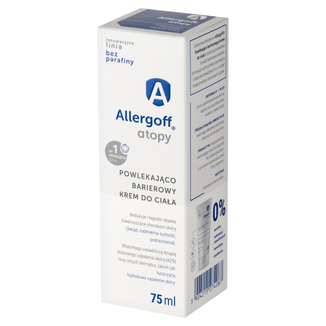 Allergoff Atopy, powlekająco barierowy krem do ciała, 75 ml - zdjęcie produktu