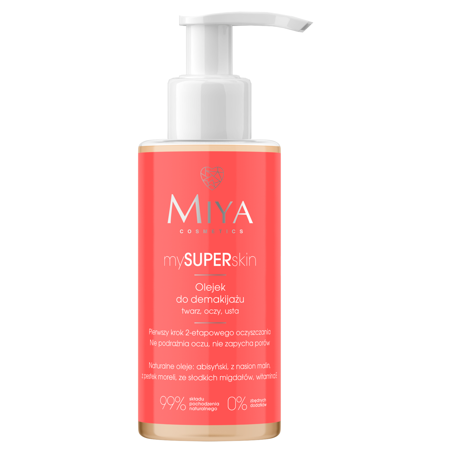 Nieznana Miya mySUPERskin, leicht Öl zum Abschminken und Reinigung, Gesicht, Augen und Lippen, 140 ml — Inhaltsstoffe und Bewertung