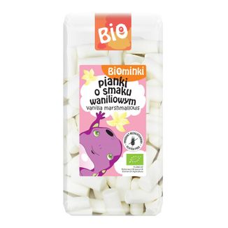 Biominki BIO, pianki o smaku waniliowym, 100 g - zdjęcie produktu