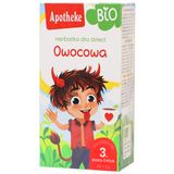 Apotheke Owocowa Bio, herbatka dla dzieci, 2 g x 20 saszetek Apotheke Owocowa Bio, herbatka dla dzieci, 2 g x 20 saszetek - miniaturka zdjęcia produktu