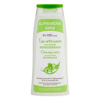 Alphanova Bebe Eau Nettoyante, woda micelarna bez spłukiwania, 200 ml - 2 Alphanova Bebe Eau Nettoyante, woda micelarna bez spłukiwania, 200 ml - 2 - zdjęcie produktu
