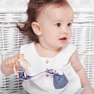 LullaLove, MaMari, gryzak z drewna klonowego z zawieszką, żółw, 1 sztuka - 2 LullaLove, MaMari, gryzak z drewna klonowego z zawieszką, żółw, 1 sztuka - 2 - zdjęcie produktu