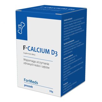 ForMeds, F-Calcium D3, Proszek, 78 g - zdjęcie produktu