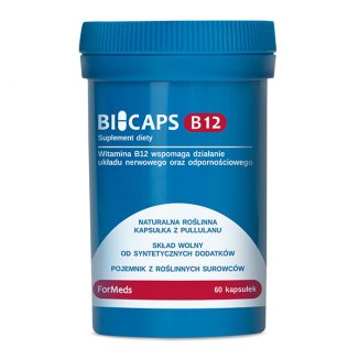 ForMeds Bicaps B12, 60 kapsułek - 2 ForMeds Bicaps B12, 60 kapsułek - 2 - zdjęcie produktu
