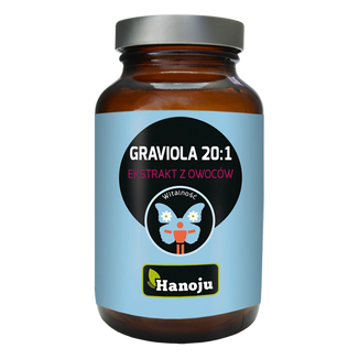 Hanoju Graviola 20:1, ekstrakt z owoców, 90 tabletek - zdjęcie produktu