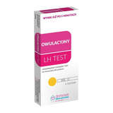Domowe Laboratorium LH Test Owulacyjny, domowy test do wykrywania dni płodnych, paskowy, 5 sztuk - miniaturka zdjęcia produktu