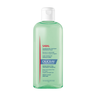 Ducray Sabal, szampon do włosów tłustych redukujący wydzielanie sebum, 200 ml - zdjęcie produktu